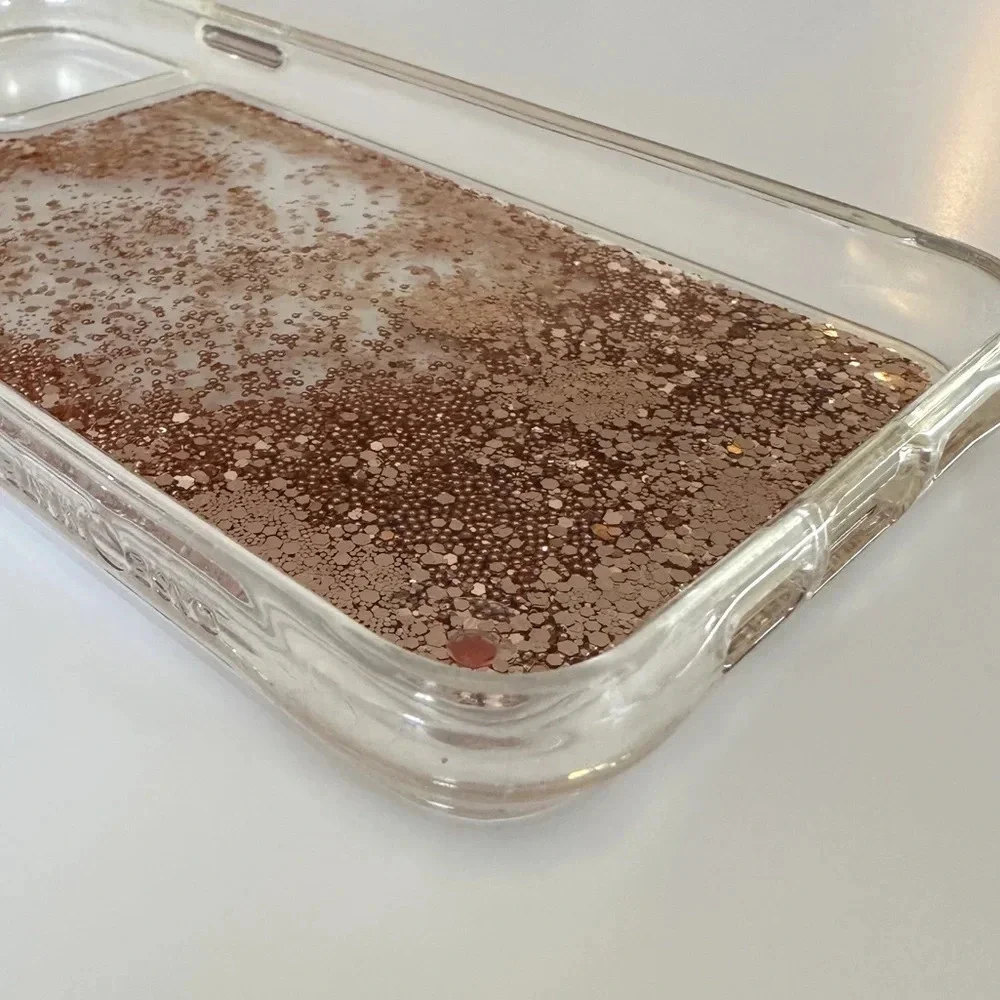Casemate 11 Pro Max Waterfall Glitter Case Rose Gold